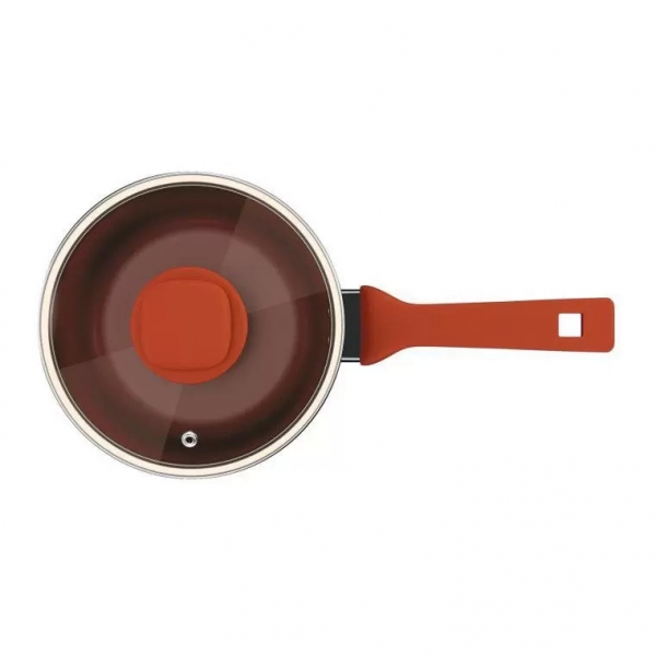 Panela de Alumínio Colorstone Terracota Euro home 18cm