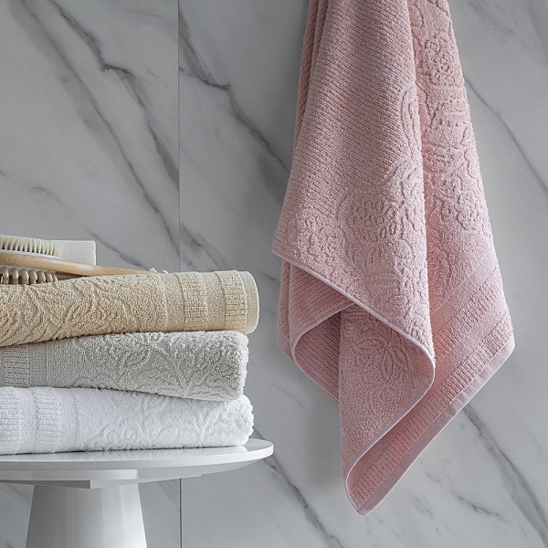 Toalha de Rosto Buddemeyer Botanique Extra Soft 100% Algodão - Branco 1011