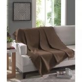 Manta Para Decoração Marrocos Dohler 1,50m x 2,10m - MARROM ESCURO