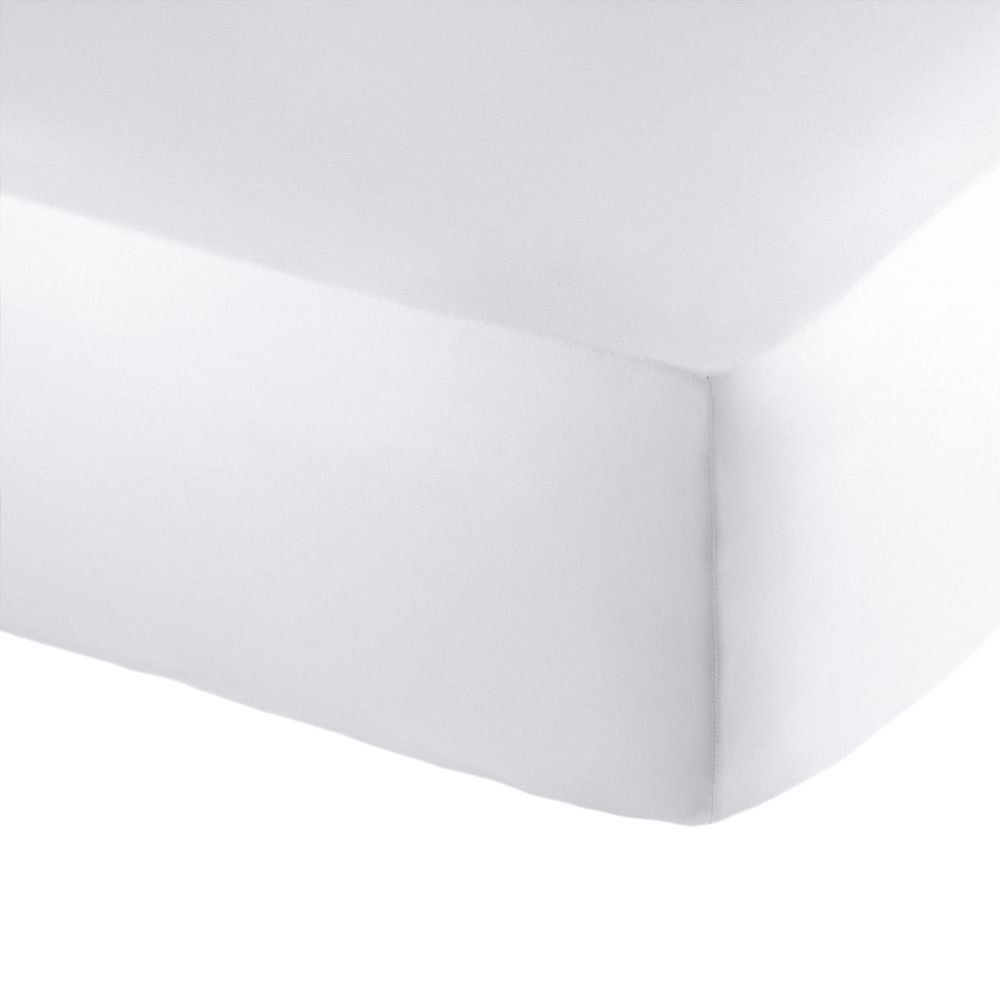 Lençol com Elástico Casal Buddemeyer 180 Fios Basic Percalle - Branco 001