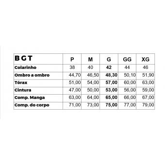 Camisa Social Manga Longa Baumgarten BGT 4838 XDA