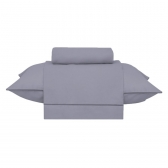 Jogo de Cama Solteiro Buddemeyer Basic Percalle 180 fios - Chumbo 018