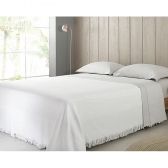 Colcha Casal Buddemeyer In Design com Franja - Branco - 1011