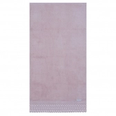 Toalha de Banho c/ Renda Buddemeyer Crystal 100% Algodão - Rosa 1634