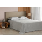 Colcha King Buddemeyer In Design com Franja - Cinza - 1277