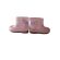 Galocha Infantil com Gliter Rosa Luelua