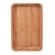 Gamela Retangular Bamboo 30cm x 45cm Mor