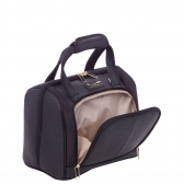 Frasqueira Grande Sestini Croco 4T - Preto