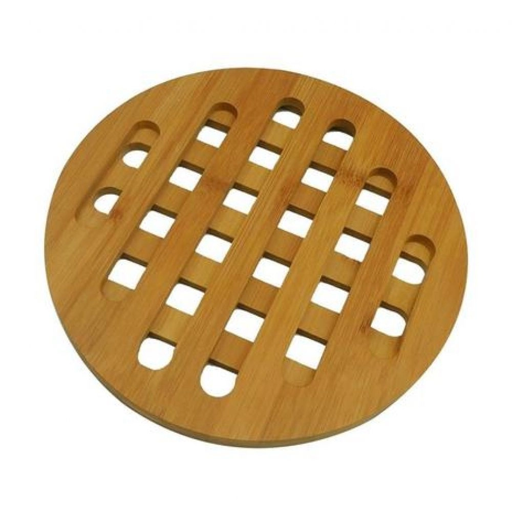 Descanso de Panela Redondo Bamboo Homecook
