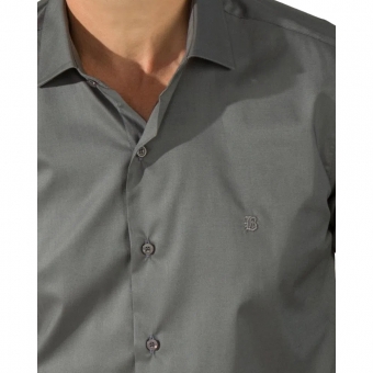 Camisa Social Manga Longa Baumgarten Elegance Slim 2585 Lisa