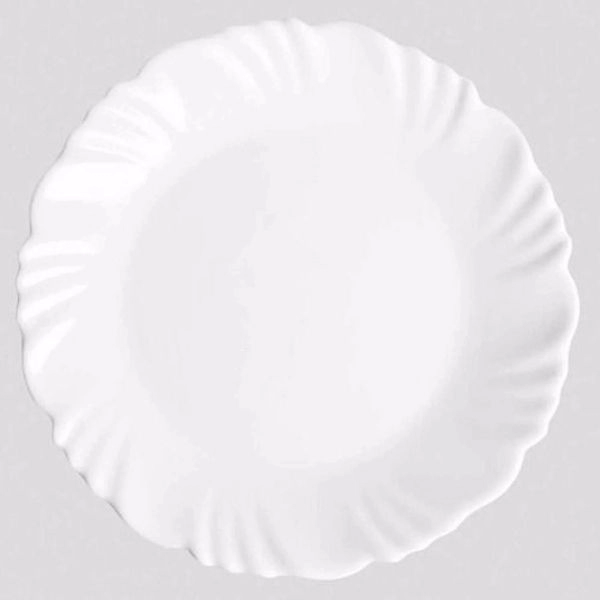 Prato Raso 25,5cm Duralex Opaline Pétala
