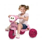 Triciclo Bandeirante Zootico Passeio e Pedal Joaninha - Rosa