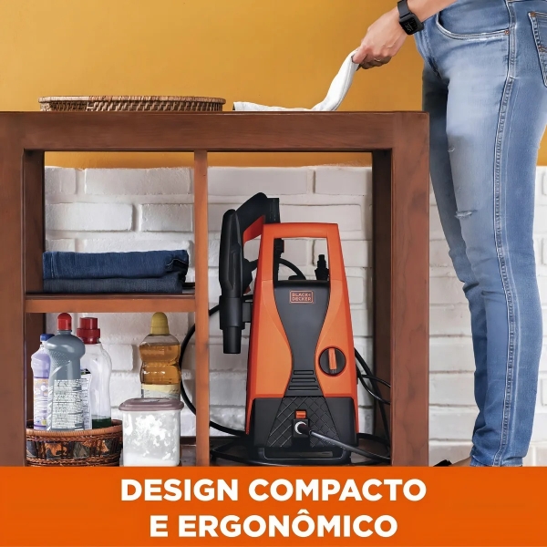 Lavadora de Pressão Black Decker 1512 PSI C/ 1400W
