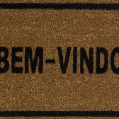 Capacho de Porta Fibra de Coco Uzoo 66 cm x 33 cm - Estilo