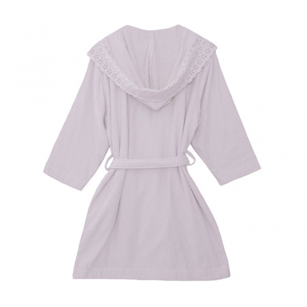 Roupão Adulto c/ Renda Buddemeyer Crystal - Rosa 1634