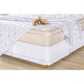 Saia Box Classic Solteiro Percal 180 Fios Juma