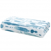 Toalha de Rosto Felpudo Prisma Estampada Dohler - Acqua