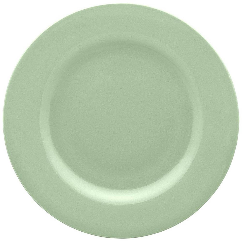 Prato Raso em Porcelana 28 cm White Oxford - Jade
