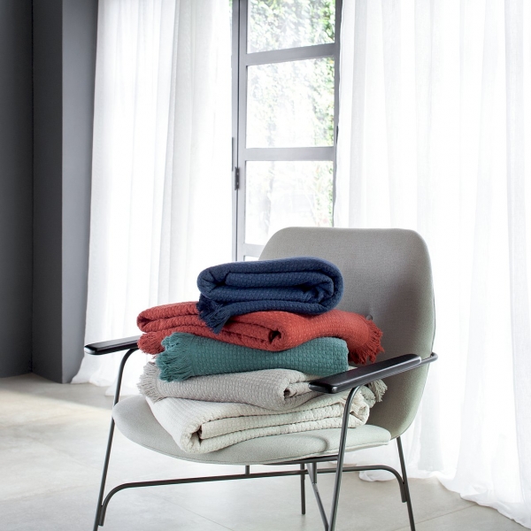 Colcha Casal Buddemeyer In Design com Franja - Verde - 3139