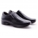 Sapato Masculino Casual Jota Pe 5G Air Vision em Couro - Preto