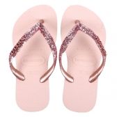 Chinelo Kids Havaianas Menina Glitter
