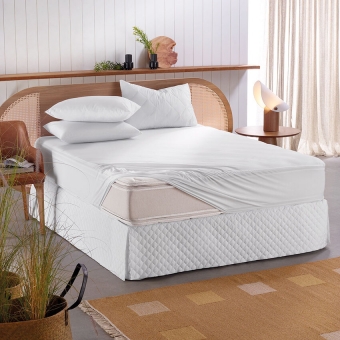 Protetor de Colchão Impermeável Casal Altenburg Malha Slim