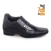 Sapato Masculino Rafarillo Vegas Alth 3276-00 em Couro Preto