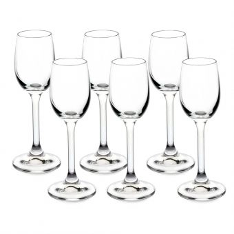 Jogo de 6 Taças Licor 65ml Bohemia Anna