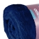Manta Casal Uzoo Soft Microfibra 1,80 m x 2,00 m Lisa - Azul Marinho
