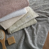 Toalha de Rosto Buddemeyer Aragon Extra Soft 100% Algodão - Cinza 1590