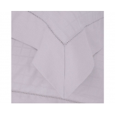 Fronha Avulsa Cetim 300 Fios Buddemeyer 50x70  Damask Square - Bege Palha