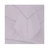 Fronha Avulsa Cetim 300 Fios Buddemeyer 50x70  Damask Square - Bege Palha