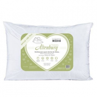 Travesseiro Altenburg Suporte Médio 180 Fios