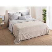 Cobertor Casal Buddemeyer Aspen Extra Macio Fino Acabamento - Branco Marfim