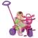 Triciclo Bandeirante Tonkinha Passeio e Pedal Rosa