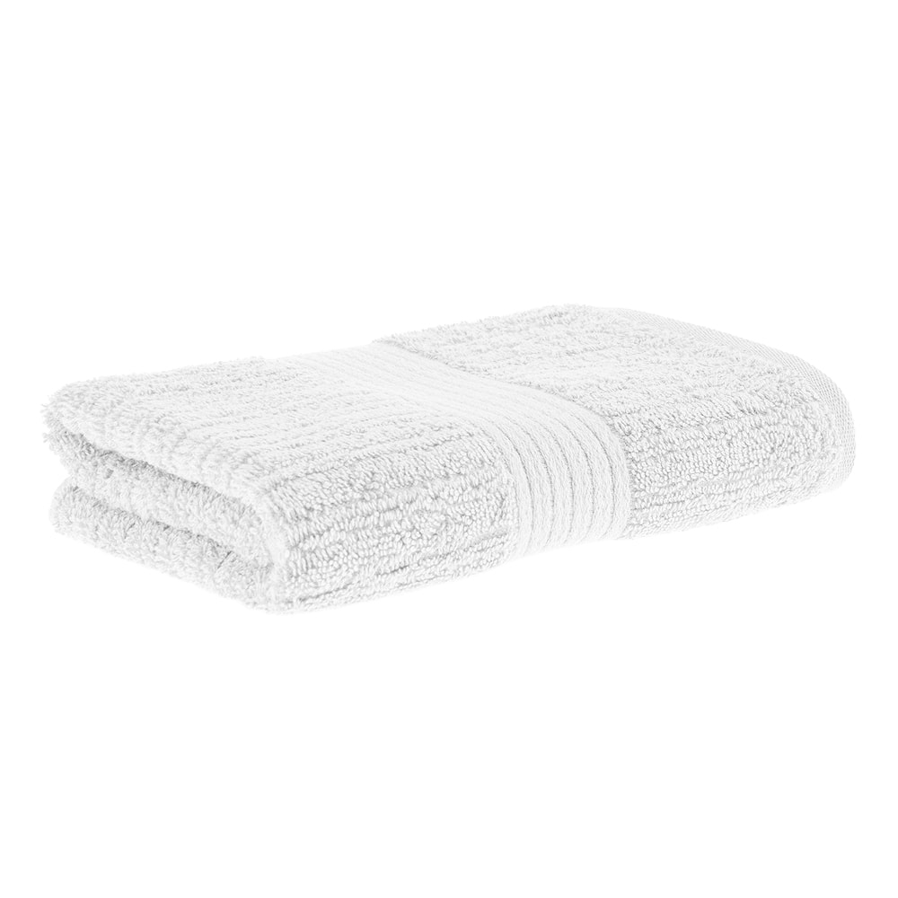 Toalha de Rosto Buddemeyer Fio Penteado Canelado - Branco 1011