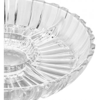 Petisqueira L´Hermitage 24,5cm em Cristal Ecológico 22057