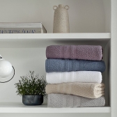 Jogo de Toalhas Buddemeyer Vanilla 5 Peças - Branco 1011