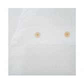 Capa para Travesseiro Buddemeyer Medalhão 100% Algodão - Branco - 1011