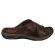 Chinelo Masculino Pegada Anilina Pinhão - Marrom Escuro