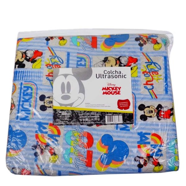 Colcha Juvenil Mickey Jolitex Disney Ultrasonic