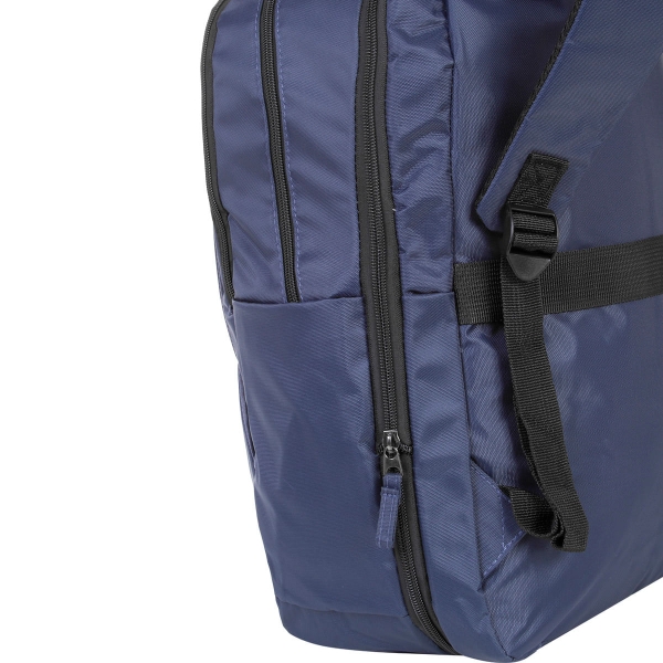 Mochila Grande Sestini 2 Compartimentos Expansível New Next - Azul