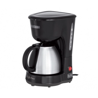 Cafeteira Elétrica 18 Xícaras Black Decker CM15 Inox 127 V