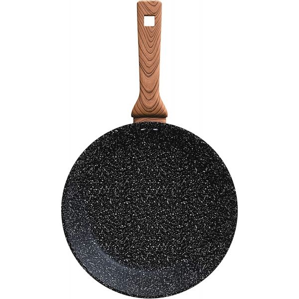Frigideira com Alumínio Antiaderente Euro Home Color Stone - Wooden