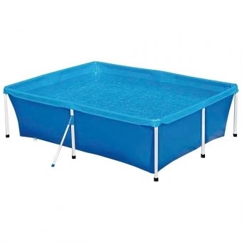 Piscina Retangular Mor 2.000 Litros Lona de PVC