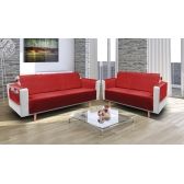 Protetor para Sofá 2 e 3 Lugares Elegance Vermelho Izaltex