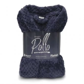 Roupão Adulto Appel Pollo Microfibra Flannel