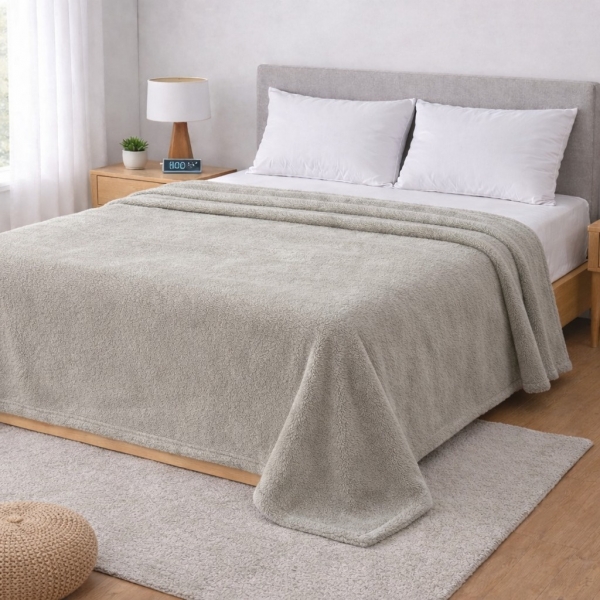 Cobertor Queen Kacyumara Blanket 300 Toque de Seda - Verde Greenjoy