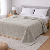 Cobertor Queen Kacyumara Blanket 300 Toque de Seda - Verde Greenjoy