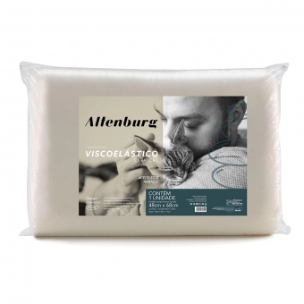 Travesseiro Altenburg Viscoelástico Cervical 48 cm x 68 cm